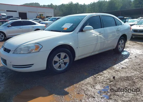 2007 Chevrolet Impala Lt z USA, uszkodzony, nr VIN 2G1WT55K679286356